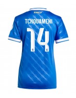 Real Madrid Aurelien Tchouameni #14 Tredjedrakt Dame 2025-26 Korte ermer